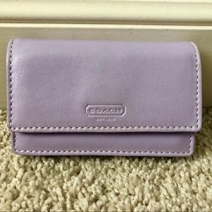 Coach Leather Card Holder